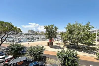 Image de T2 pour 4 personnes avec Parking privé et Wifi à Carnon