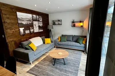 Image de Charmant 3 pièces tout confort, 4 à 6 pers, sauna, terrasse, proche pistes et commodités