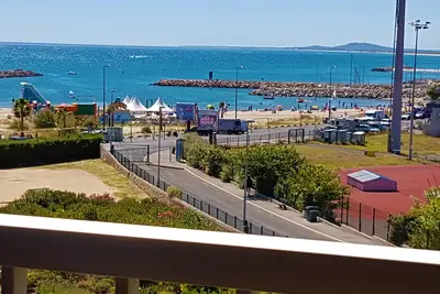 Image de La Corniche, Studio cabine avec belle vue sur la mer, à 50 mètres de la plage
