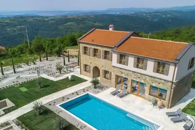 Image de Magnificent Villa Paradiso d’Istria with a swimming pool, jacuzzi and sauna