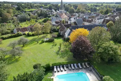 Image de Loire Valley Priest's Village House 2 Acres, Pool, 7 Bedrooms.