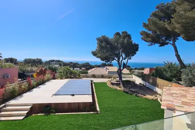 Image de Maison d'architecte vue mer à 5 min. plage et crique