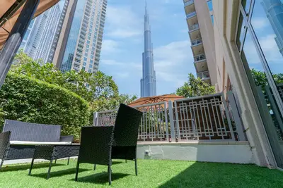 Image de Terrace Balcony | Burj Khlaifa View | Fast Wi-fi