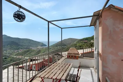 Maison de vacances 'Casa di Gina' avec vue sur la mer, terrasse privée et Wi-Fi