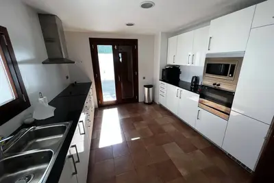 4 bedroom villa, 3 bath with private pool, sea view and enclosed gardens.