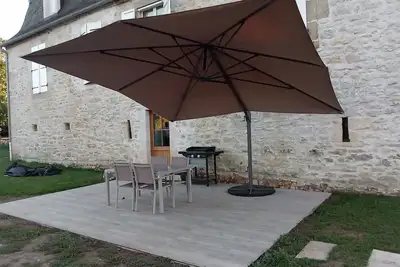 Image de maison en pleine campagne