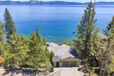 Image de Lakefront Tahoe home with a Private Pier, Private Beach & Stunning Views!