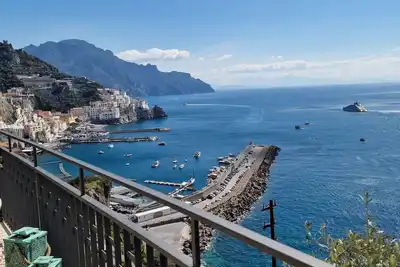 Amalfi Detached Sea View Villa w\/Solarium Terrace