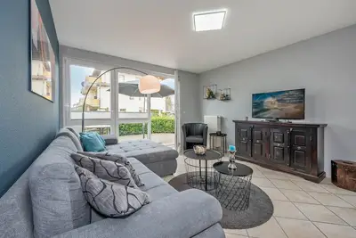 Image de Quiet apartment with terrace, only 7 min. to the beach