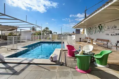Image de Maison de vacances \"Rural Jovial\" avec vue sur les montagnes, piscine privée et Wi-Fi