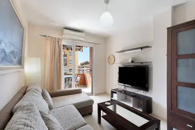 Image de Maison de vacances \"Vivienda Vacacional Maravillosa\" avec vue sur la mer, piscine partagée et Wi-Fi