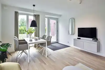 Image de Nordsee-urlaub in Toller, Moderner Ferienwohnung im Inselstädtchen Langeoogs