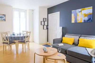 Image de 600m plage - Centre ville - appartement pour 4