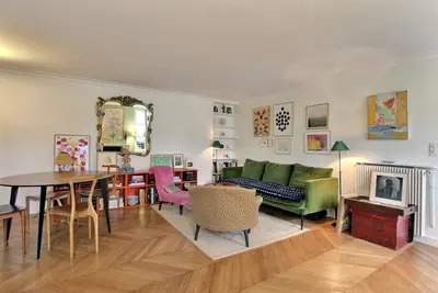Image de Eclectic 2 Bd apartment in St. Germain, insurance included