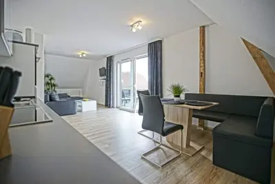 Image de Oberes Apartment 1 mit Dachterrasse Ferienhaus in Mönkebude am Stettiner-haff