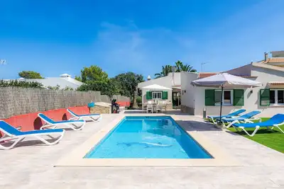 Image de Maison de vacances 'Villa Neptuno' avec piscine privée, Wi-Fi et climatisation