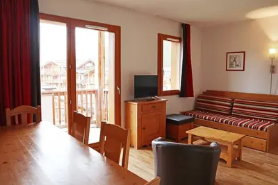 Image de Appartement 3 pièces pour 8 personnes Les Orres 1800