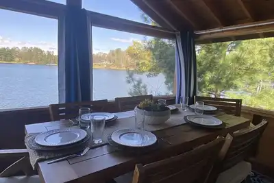 Image de The Boathouse-on the Whitefish Chain of Lakes