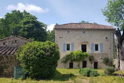 Image de Maison de charme Quercynoise récemment restaurée avec attention.