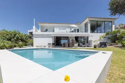 Image de Appartement de vacances 'Casa Domino 2' avec vue sur la mer, piscine partagée et Wi-Fi