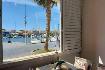Image de T3 moderne, piscine, clim, parking au Cap d'Agde