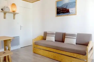 Image de Studio moderne à Tignes · Proche pistes et commerces · Balcon · Au pied des télésièges