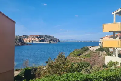 Image de Collioure: Superbe T3 avec terrasse, face à la mer et parking