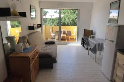 Image de Appartement climatisé avec terrasse, piscine et proche plage à Cap d'Agde