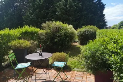 Image de Studio avec jardin, terrasse et parking à Trouville