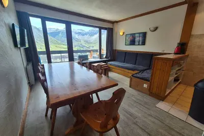 Image de Spacieux appartement 10 pers. , skis aux pieds, balcon sud, Tignes Le Lac