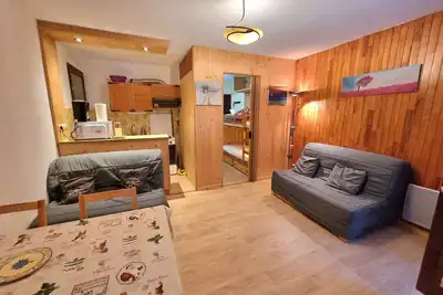 Image de Studio 4 Pers avec Terrasse et Jardinet - Ski et Randos Ă Pied - Animaux Admis