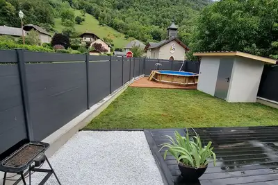 Image de Maison 8 couchages avec piscine proche Annecy