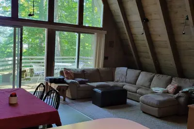 Image de Lac de Wallonie Chalet avec quai