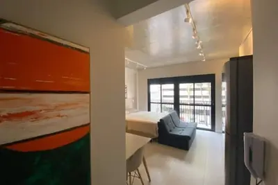 Image de New Studio w/ Fast Reliable Wifi, Balcony and gym