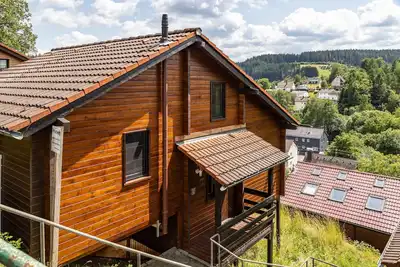 Image de Maison de vacances \"Sommerberg\" avec vue sur les montagnes, balcon et Wi-Fi
