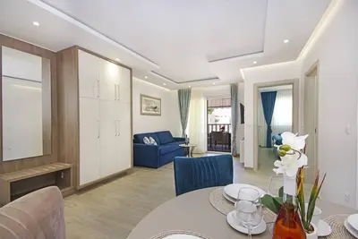 Image de Appartement d'une chambre avec la terrasse et la vue sur le mer Promajna, Makarska (A-21102-j)