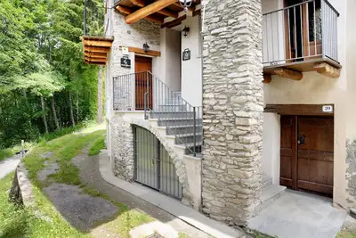 Image de Appartement de vacances \"Arnica Tano Di Grich\" avec vue montagne, terrasse partagée et 2 balcons