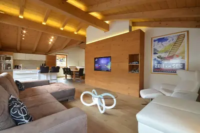 Image de Modern duplex penthouse, 200 m to skilift, close to the Zeller Lake