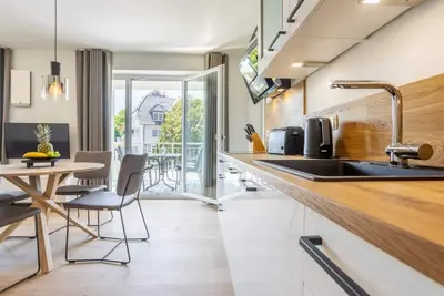 Image de Villa Dornkamp - design meets comfort. Sauna. Balcony. Family friendly.