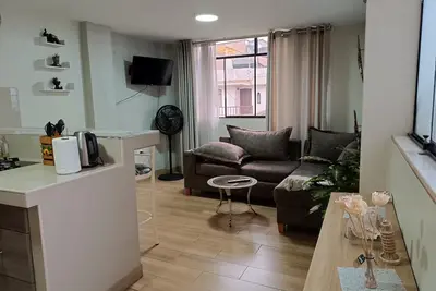 Image de A 20 min del aeropuerto, comodo Loft con cocina americana