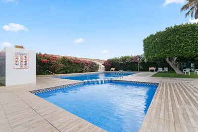 Maison de vacances 'casa en la playa con piscina y terraza Max'