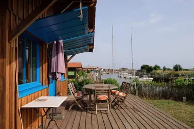 Image de La Cabane des Barbots bleus - Bassin d'Arcachon