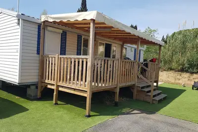 Image de superbe mobil home pour 6\/8 personnes Valras-Plage Sérignan