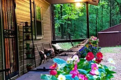 Image de Cozy Cabin Surrounded by Beautiful Woods