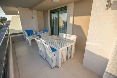 Image de Appartement d'une chambre avec la terrasse Promajna, Makarska (A-21175-e)