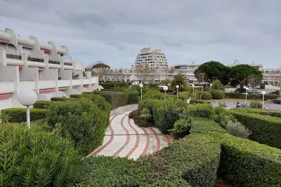 Image de Studio avec Terrasse et Parking Privé à La Grande Motte - 4 Pers.