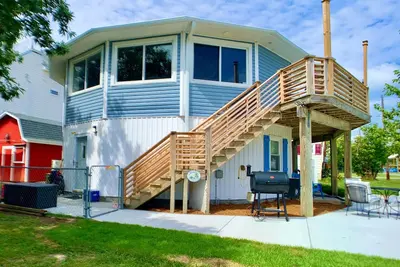 Image de ❤️Amazing Round House, Ground Floor Unit, Easy Walk To The Beach, Self Check-In