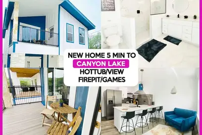 Image de 2- New Stylish Home w/ HotTub, Views, Fire Pit, 5 min to Canyon Lake!