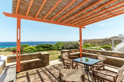 Image de Maison de vacances 'Anemologio 203 Tinos' avec vue sur la mer, Wi-Fi et climatisation