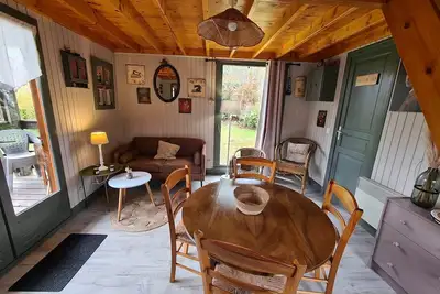 Image de Chalet 4 personnes à 2 mn du lac